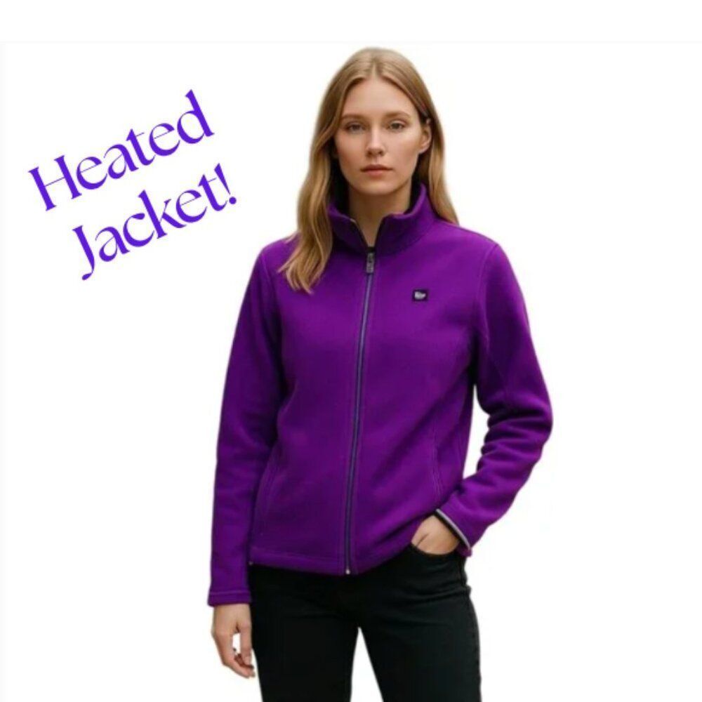 Women's Purple Fleece Jacket